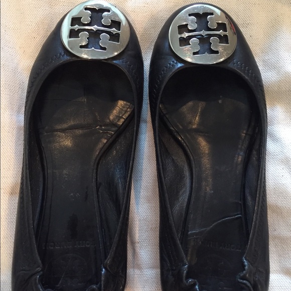 Tory Burch Black Reva ballet flats - Picture 6 of 7